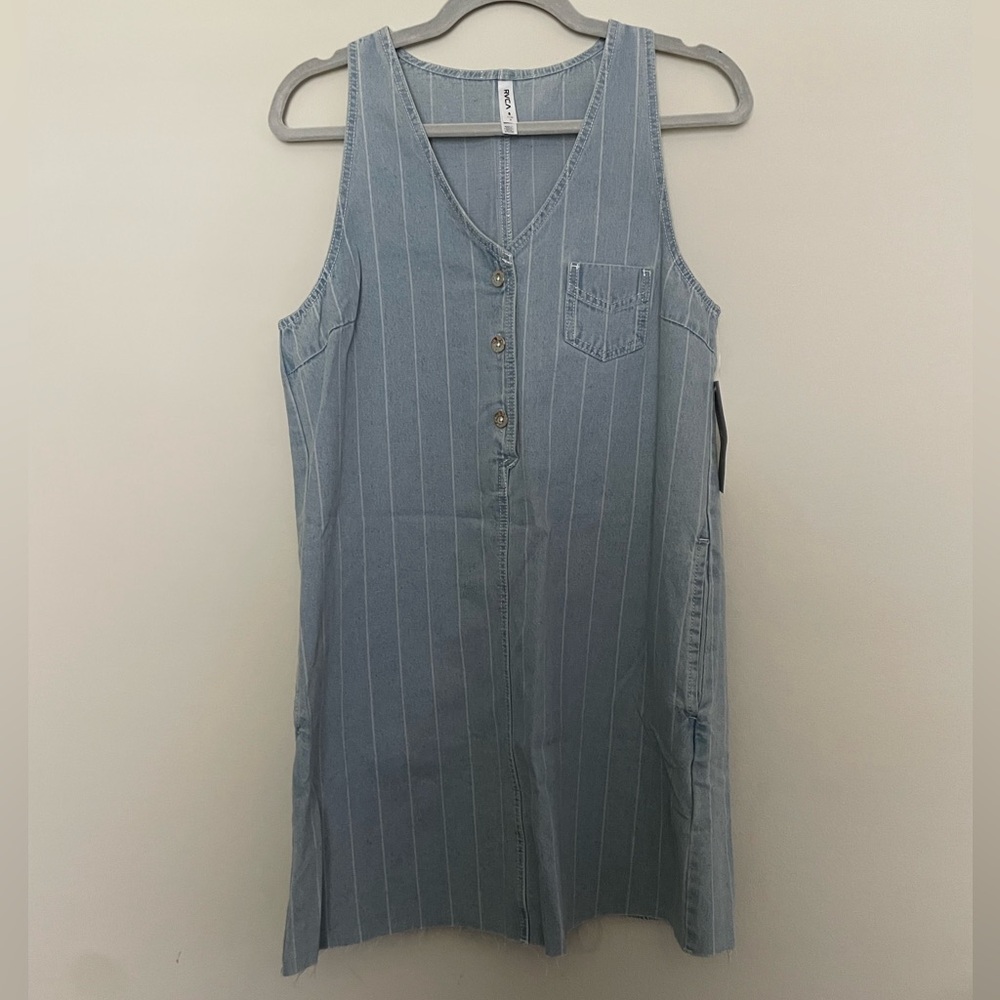 NWT RVCA denim dress